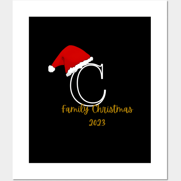 Christmass C Design Wall Art by AyushiCreations